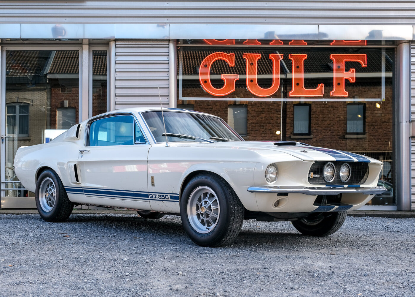 Shelby GT350 Blanche 1967 (2)