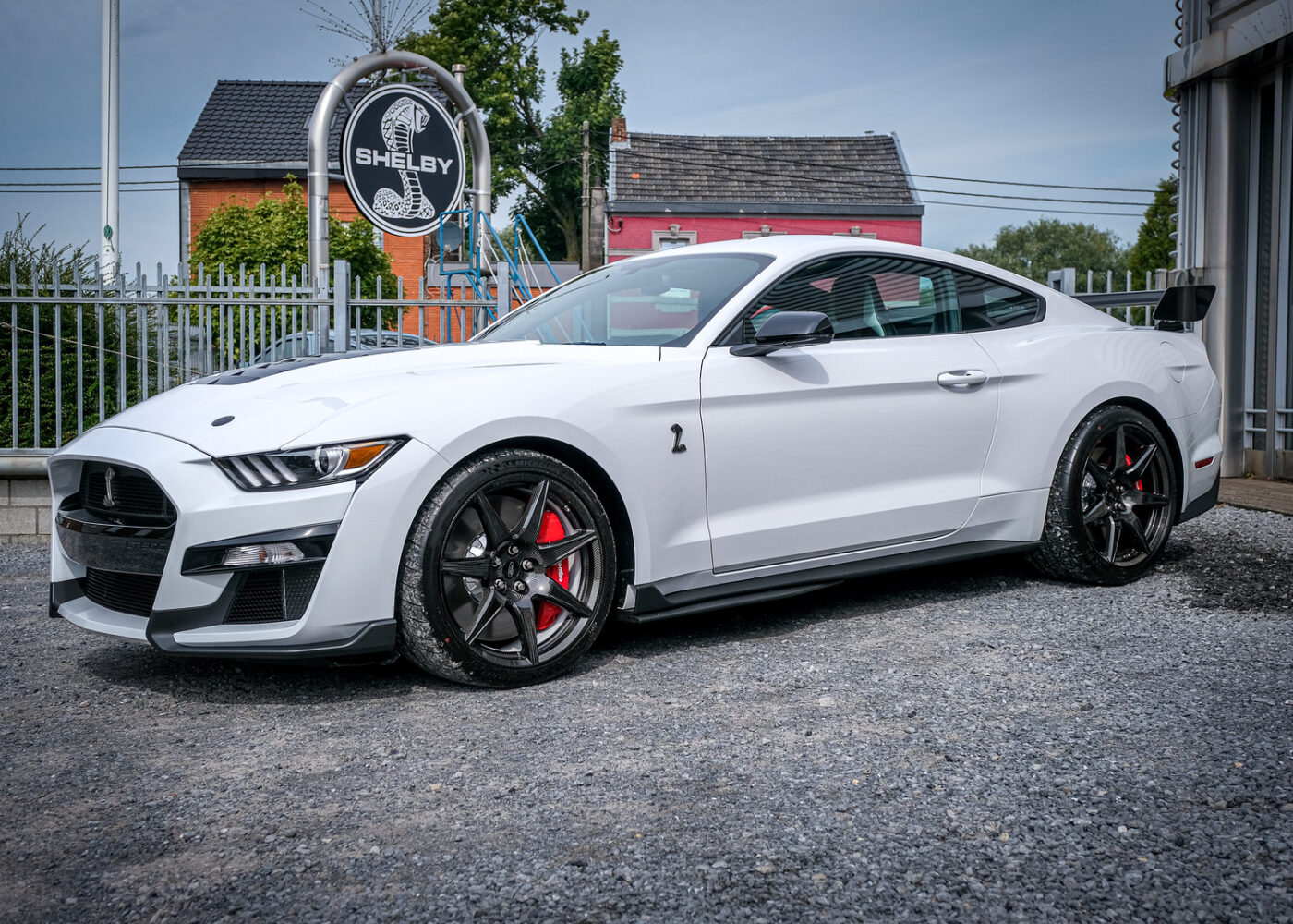 Shelby GT500 Blanche 2021 (16)